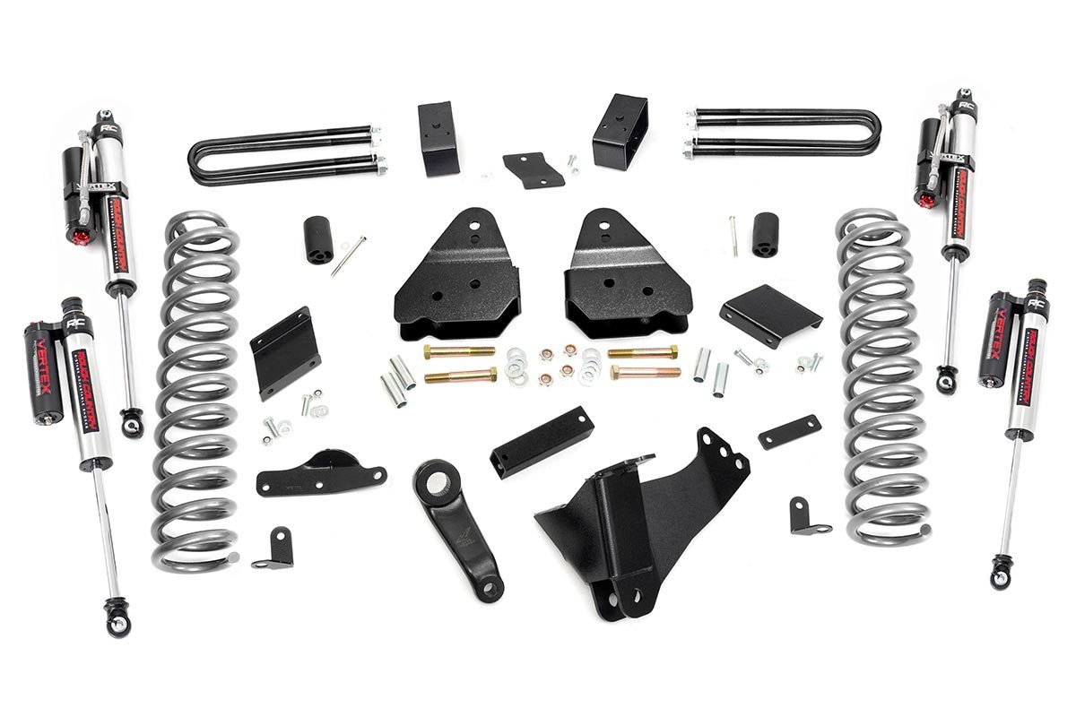 Ford F-250 Super Duty Suspension Lift Kit - Front + Rear - Rough Country - Vertex - '11-'14